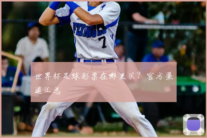 世界杯足球彩票在哪里买?官方渠道汇总