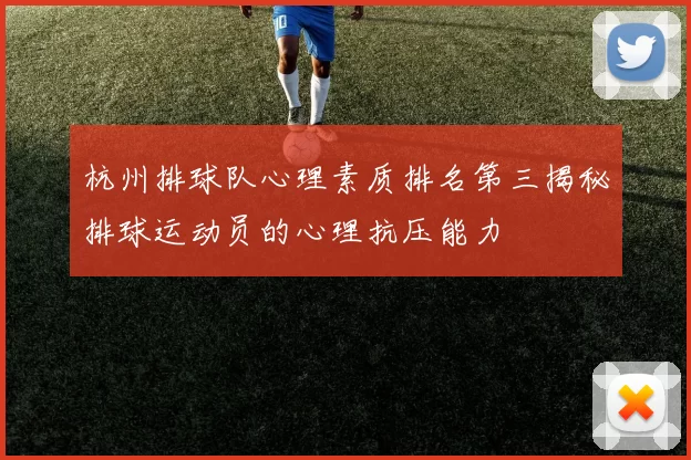 杭州排球队心理素质排名第三揭秘排球运动员的心理抗压能力