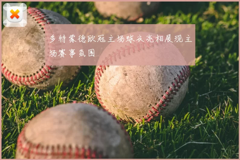 多特蒙德欧冠主场球衣亮相展现主场赛事氛围