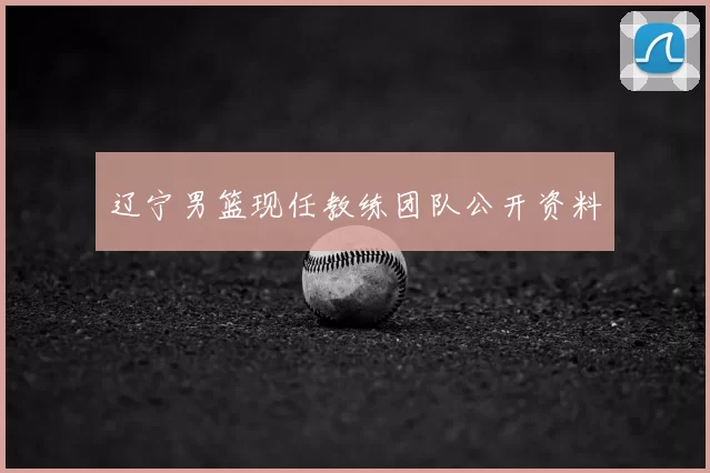 辽宁男篮现任教练团队公开资料